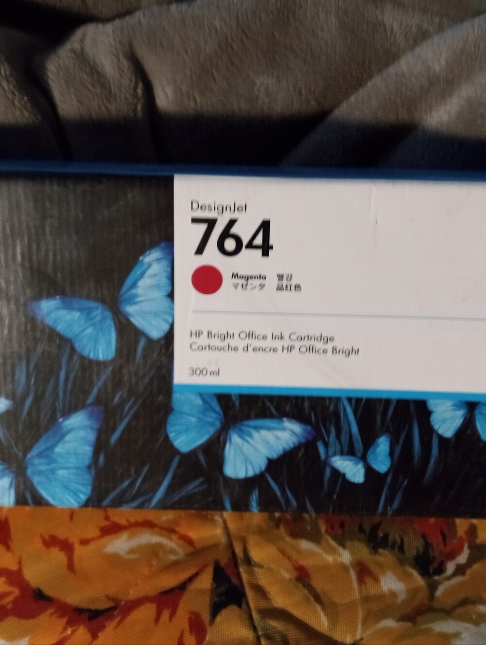 Genuine HP 764 Magenta 300ml Ink C1Q14A  DesignJet T3500 - Exp jan. 2025